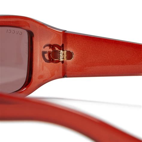 Gucci Specialized fit rectangular sunglasses